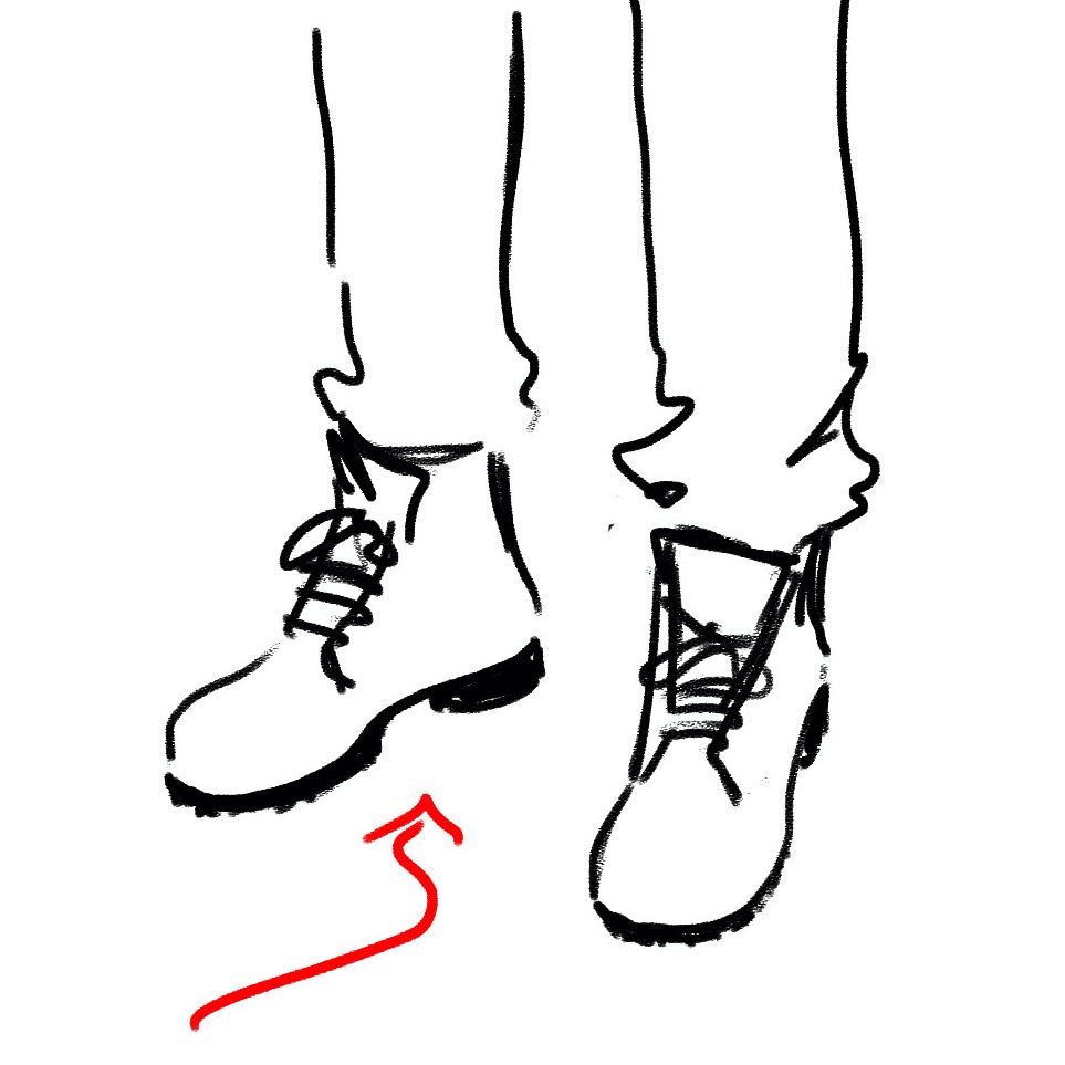 how to draw shoes