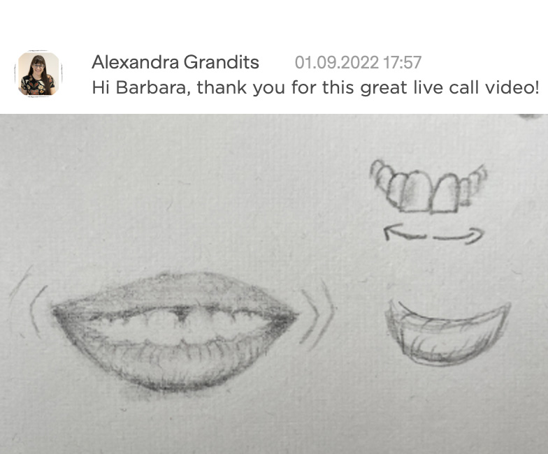 Portrait Drawing Class by Barbara Baumann