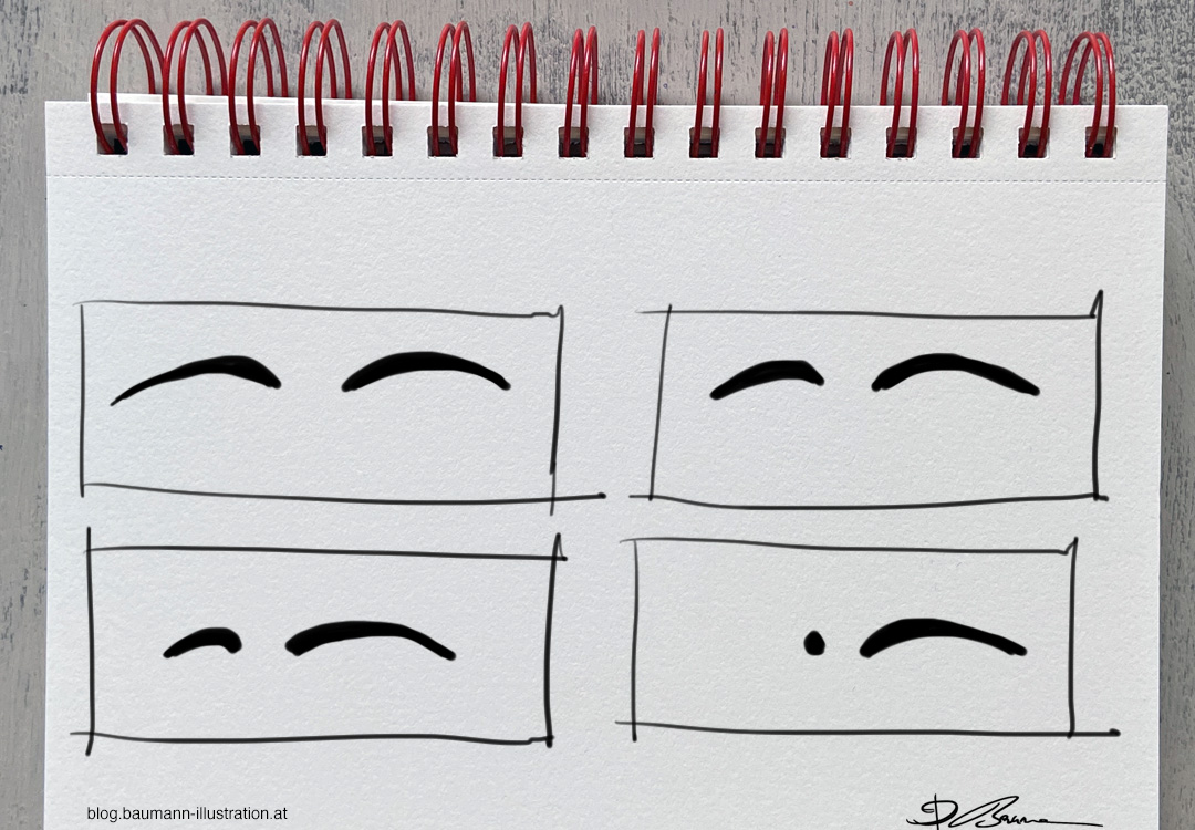 Barbara Baumann Illustration Eyebrows