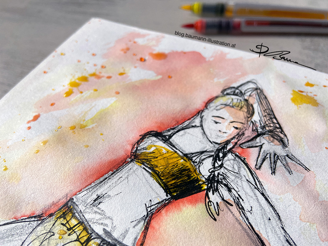 Barbara Baumann Figure Sketch